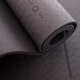 Килимок для фітнесу і йоги двошаровий з розміткою TPE Zelart Modern 2579 6мм Grey - зображення 5