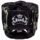 Шлем боксерский с полной защитой кожаный TOP KING Empower Camouflage TKHGEM-03 зеленый М - изображение 4