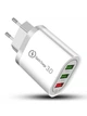 Зарядное Устройство Bitzen Для Телефона, Смартфона, Планшета, Сетевое, 3-USB Порта Для Андроид, Самсунг, Хуавей, Мейзу, Айфон, Белый ,Трансформатор G-435 - изображение 1