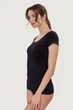 Футболка Jadea 40(XS) Чёрный (Nero) (65187) - изображение 2