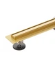 Трап для душа щелевой Epelli Slim D`oro 70 см, из нержавеющей стали. С поворотным сифоном (D2070) - изображение 13