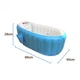 Надувная ванночка для купания ребенка Intime Baby Bath Tub Синяя - изображение 5