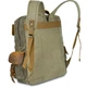 Туристический рюкзак canvas Vintage 20107 Болотный - изображение 5