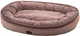Лежак Harley and Cho Donut XL 110 x 80 см Brown (3102865HC) - изображение 1