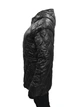 Жіночий пуховик NWT Donna Karan NY з високим блиском, чорний, розмір S - изображение 3