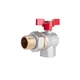 Кран шаровой "Американка" SD Plus угловой 3/4" ВН SD222W20 - изображение 1