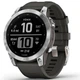 Спортивные часы Garmin Fenix 7 Silver with Graphite Band - изображение 1