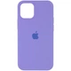 Чохол Silicone Case Full Protective (AA) Apple iPhone 13 Pro (6.1") Бузковий / Dasheen Без бренду - зображення 3