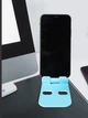 Универсальный держатель подставка Mobile Phone holder для мобильного телефона, планшета L-301 голубой - изображение 2