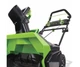 Акумуляторний снігоприбирач Greenworks GD40SB (40 В, 4 А*год, 510 мм) (2600607) - изображение 5