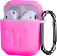 Чехол 2Е для Apple AirPods Pure Color Silicone Imprint 1.5 мм Fuchsia (2E-AIR-PODS-IBSI-1.5-FK) - изображение 1