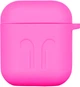 Чехол 2Е для Apple AirPods Pure Color Silicone Imprint 1.5 мм Fuchsia (2E-AIR-PODS-IBSI-1.5-FK) - изображение 2