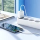 Мережевий зарядний пристрій BOROFONE BA67A PD20W+QC3.0 charger set(Type-C to Type-C) White (BA67ACCW) - изображение 5
