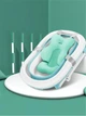 Матрасик для купания с ремнями безопасности для детской ванной Baby Bath Pillow 2 бирюзовый (GS-63682) - изображение 4