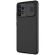 Карбонова накладка Nillkin Camshield (шторка на камеру) Samsung Galaxy A23 4G Чорний / Black - зображення 5