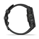 Смарт-годинник Garmin Fenix 7 Sapphire Solar Black DLC Titanium with Black Band (010-02540-34); 1.3" (260x260) MIP / 32 ГБ вбудованої / Bluetooth / Wi-Fi, GPS, GLONASS, Galileo, NFC / до 18 днів / 10 ATM / 47 х 47 х 14.5 мм, 79 г / чорний - зображення 4
