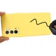 Силиконовый (TPU) чехол Deexe Silicone Case для OnePlus 9RT - Yellow - изображение 5