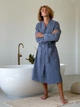 Чоловічий вафельний халат COSY розмір маренго 2XL (P-801N/2XL) - зображення 1