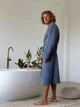 Чоловічий вафельний халат COSY розмір маренго 2XL (P-801N/2XL) - зображення 4