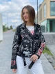 Куртка косуха из экокожи ATFT Basic M расписная черная 1610 - изображение 2