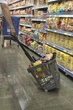 Покупательская корзина на колесах с выдвижной ручкой, 45 л, Италия, Speesy цвет Красный - изображение 3