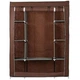 Складна тканинна шафа Storage Wardrobe 28130 коричнева - зображення 1