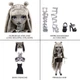 Лялька Rainbow High Shadow Series 1 Luna Madison Grayscale - Рейнбоу Хай Шедоу Луна Медісон - Зима (583530) - Школа Тіні - зображення 9
