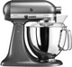 Кухонная машина KitchenAid Artisan 5KSM175PSEMS с откидным блоком серебряный медальон - изображение 4