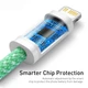 Кабель Baseus Lightning to Type-C Dynamic Series Fast Charging PD 20W cable CALD000106 2m green - зображення 5