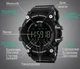 Спортивные часы мужские SKMEI влагозащита 5атм 1227 Black - изображение 8