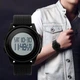 Спортивные часы мужские SKMEI ULTRA влагозащита 5атм 1206 Black/White - изображение 8