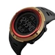 Спортивные часы мужские SKMEI влагозащита 5атм 1251 Gold/Red - изображение 2