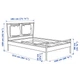 Ліжко IKEA BJORKSNAS 160х200 см береза (595.017.31) - изображение 8