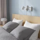 Ліжко з 4 ящиками IKEA MALM 180x200 см Leirsund шпон біленого дуба (191.754.29) - зображення 6