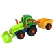 Конструктор Edu-Toys Трактор с шуруповертом 29 деталей (JS030) - изображение 4