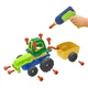 Конструктор Edu-Toys Трактор с шуруповертом 29 деталей (JS030) - изображение 7