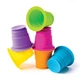 Тактильная игрушка Fat Brain Toys Suction Kupz Мягкие чашки 6 штук (FA183-1) - изображение 6