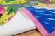 Дитячий килимок MAC Carpet Taba 234 Місто Дороги та Пляж 100х150 см Зелений+Рожевий - зображення 4