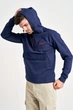 Синя толстовка-анорак Aeronautica Militare 4874 L - изображение 5