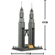 Конструктор Wange Башти Петронас, Малайзія (WNG-Petronas-Towers) - зображення 2