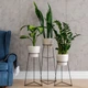 Комплект металлических подставок для цветов и вазонов Adore Décor "Скандинавские", черный - изображение 2