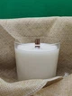 Ароматизированная эко-свеча соевая Aroma Boutique изготовлена вручную Дыня с деревянным гнетом - изображение 1