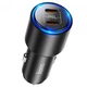Автомобільний зарядний пристрій Hoco NZ3 40W + QC3.0 (швидка зарядка, 2USB Type-C, в прикурювач) - Чорний - зображення 1