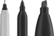 Набор маркеров перманентных Sharpie Permanent Markers,Fine, Ultra-Fine, Chisel Tip Черный 6 шт. (‎‎2135318) - изображение 2