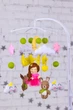 Детский музыкальный мобиль для младенцев WooolyWool "Принцесса" с 35 мелодиями (М002) - изображение 1