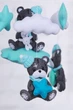 Детский музыкальный мобиль на кроватку для младенцев WooolyWool «Мишки Тедди» с 35 мелодиями (М039) - изображение 4