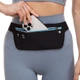 Спортивная сумка на пояс для бега SP-Sport Action YB004 Black-Blue - изображение 2