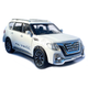Игрушечная машинка металлическая Nissan Patrol (Ниссан) «Автопром», белая, батар., свет, звук, откр.двери, от 3 лет, 22*9*8, (7573) - изображение 4