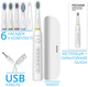 Электрическая зубная щетка PECHAM White Travel PC-081 (0290119080509) - изображение 3