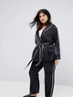 Брюки из 100% шелка Elvi ASV290521-10 2XL (789972XL) Черный - изображение 1
